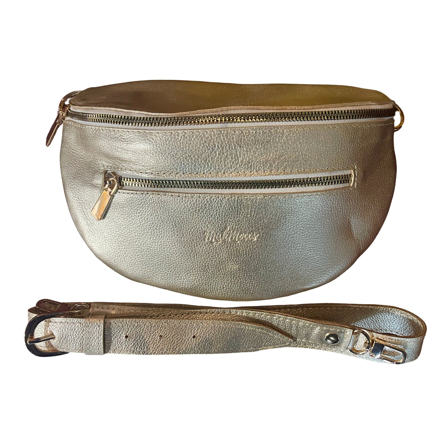 Bumbag with pockets- Suede Lining