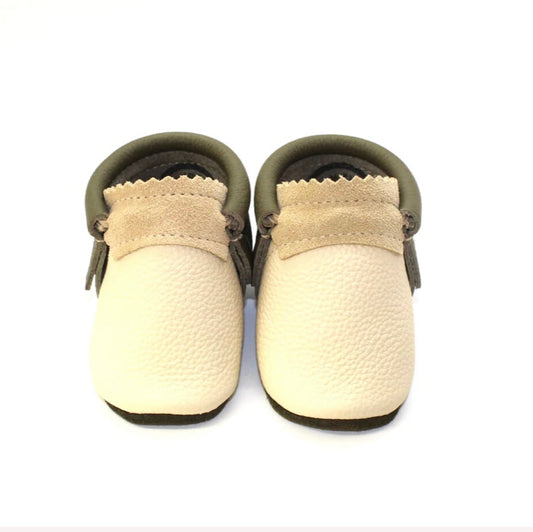 Olive & Cream moccs