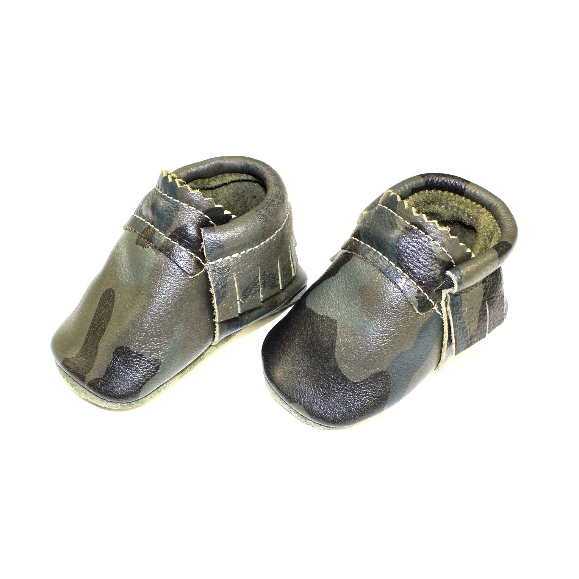 Green Camo - Moccs