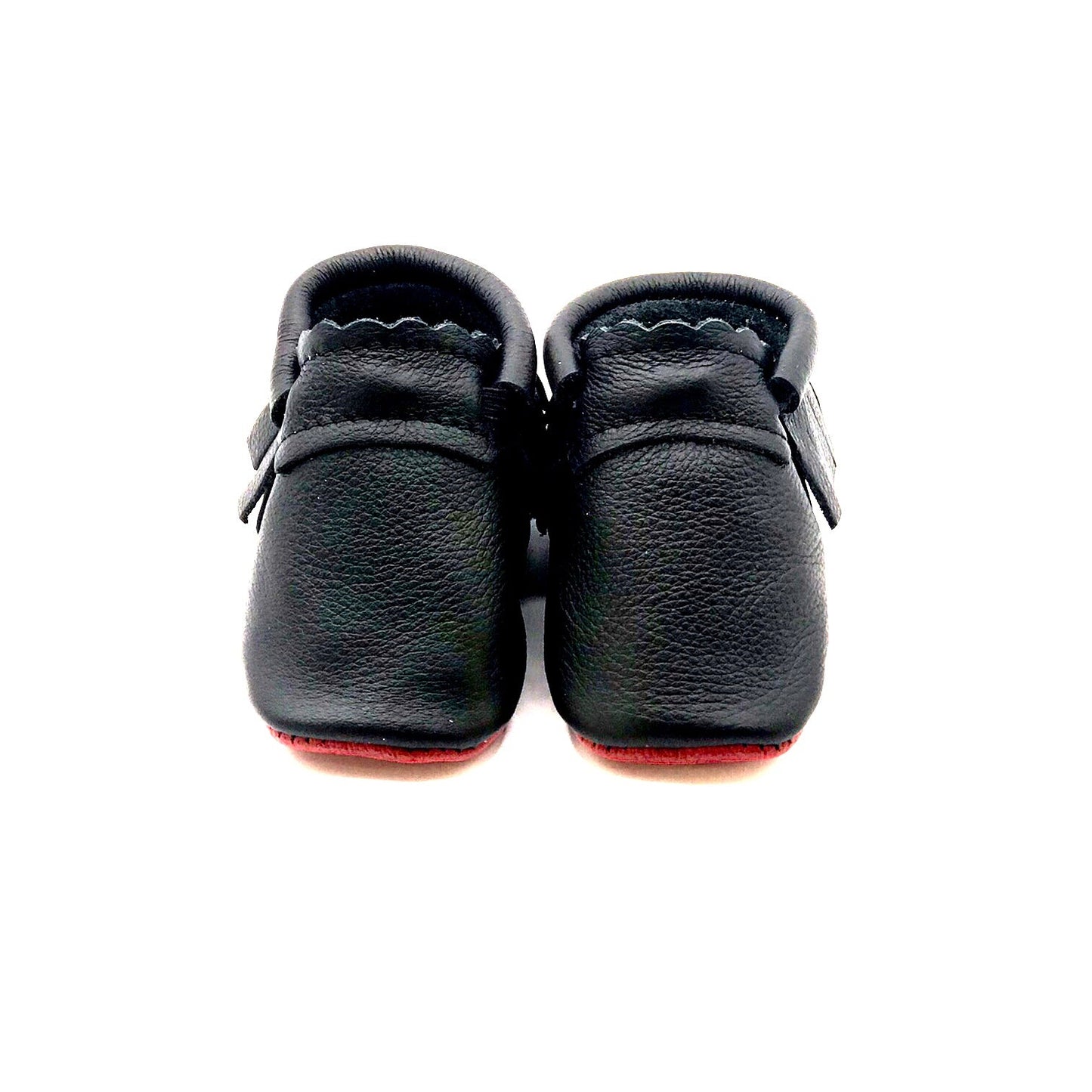 Love Bug - Black & Red Moccs