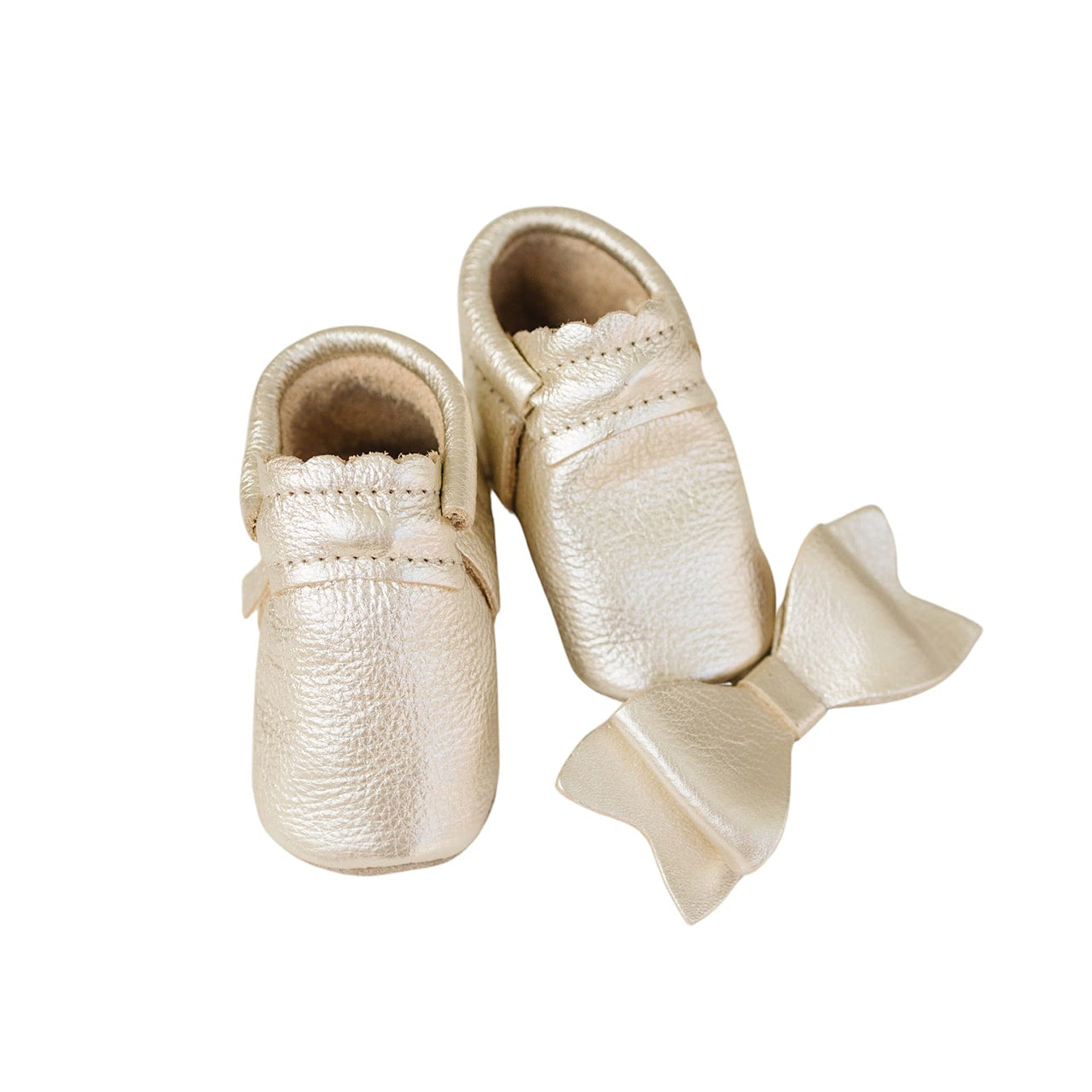 Champagne Metallic - Moccs